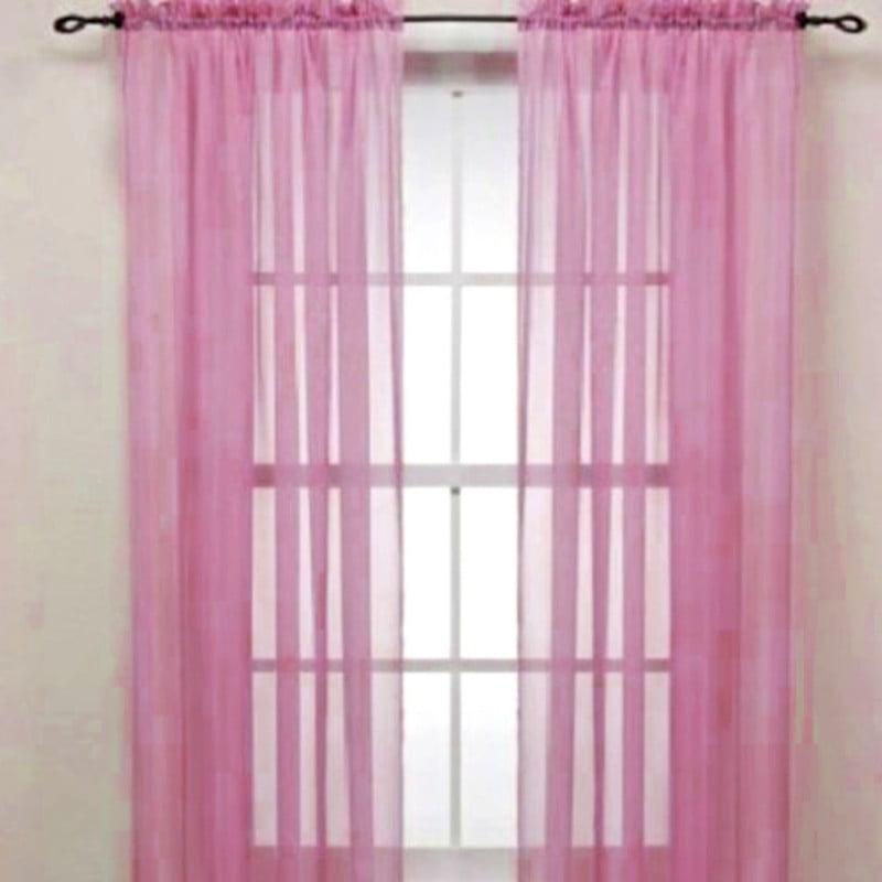 Details about Window Panel Curtain Sheer Tulle Screening Bedroom Decor Drap Rod Pocket Top Details about Window Panel Curtain Sheer Tulle Screening Bedroom Decor Drap Rod Pocket Top