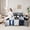Blue White Gray, variant on jejeloiu Golf Ball Gamer 7pcs Bedding Comforter Set,Sport Game Queen Bedding Sets For Ball Lovers Reversible