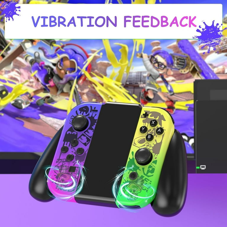 Nintendo Switch JoyCon Remote, Splatoon Wireless Gaming Nintendo Switch JoyCon Remote, Splatoon Wireless Gaming