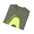 thumbnail image 4 of Guac Is Extra So Am I Vegetarian Avocado | Avocado | Fruit | Trendy | Vegan Clothing | Vegetarian Unisex Softstyle T-Shirt, 4 of 4