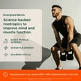 thumbnail image 5 of Genius BCAA Powder - 5g Vegan BCAAs L-Glutamine, Cognizin & Rhodiola Muscle Recovery Energy Support 100mg Caffeine Pre, Intra, Post-Workout Nootropic Supplement - Orange - 21 Servings, 5 of 9