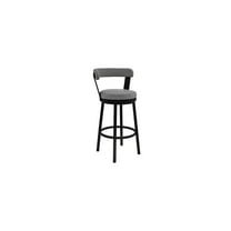 Swivel Bar Stool - Modern Faux Leather Counter & Bar Height Seating