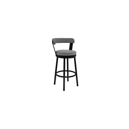 Swivel Bar Stool - Modern Faux Leather Counter & Bar Height Seating