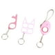 thumbnail image 1 of Juego de llaveros protectores Bling Bling 8 piezas metal, 1 of 10