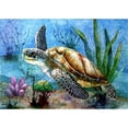 thumbnail image 1 of Cuadros Decorativos Kit de mosaico de tortugas marinas con pintura de diamante cuadrado de taladro completo 5D DIY (JF025) Wdftyju  embutido en tela, 1 of 8