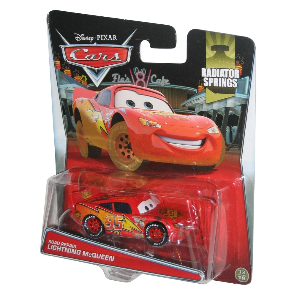 Disney Pixar Cars Road Repair Lightning McQueen Radiator Springs Toy