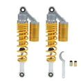 thumbnail image 2 of 1 Pair 340mm Motorcycle Shock Absorber, Adjustable Rear Air Shock Absorbers Suspension Spring Universal for ATV SUV, 2 of 7