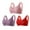 Multicolor#4, variant on Utoimkio Front Closure Wireless Bras for Women 3 Pack Comfort Full Coverage Bras for Women No Underwire Everyday Bras