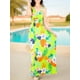 thumbnail image 4 of VESTIDO LARGO DE MUJER STRETCH DE ESTAMPADOS PRIMAVERALES UNITALLA, 4 of 5