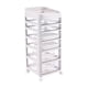 thumbnail image 5 of Organizador de maquillaje Tocador Cosméticos Vitrina para cepillos Lociones para el cuidado de la piel 6 capas, 5 of 8