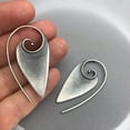 thumbnail image 2 of QQTDFG Vintage 925 Silver Women Ear Hook Dangle Drop Earrings Wedding Jewelry Gifts-#1, 2 of 5