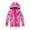 F001, variant on Esaierr Toddler Boys Girls Rain Jackets for Kids Lightweight Waterproof Warm Coats Hooded Cotton Raincoats Windbreakers Children Camouflage Clothing for 3-12 Years