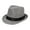 Gray, variant on Milageto Kids Straw Hat Casual Fashion Sunscreen Hat for Backpacking Street Festivals Gray