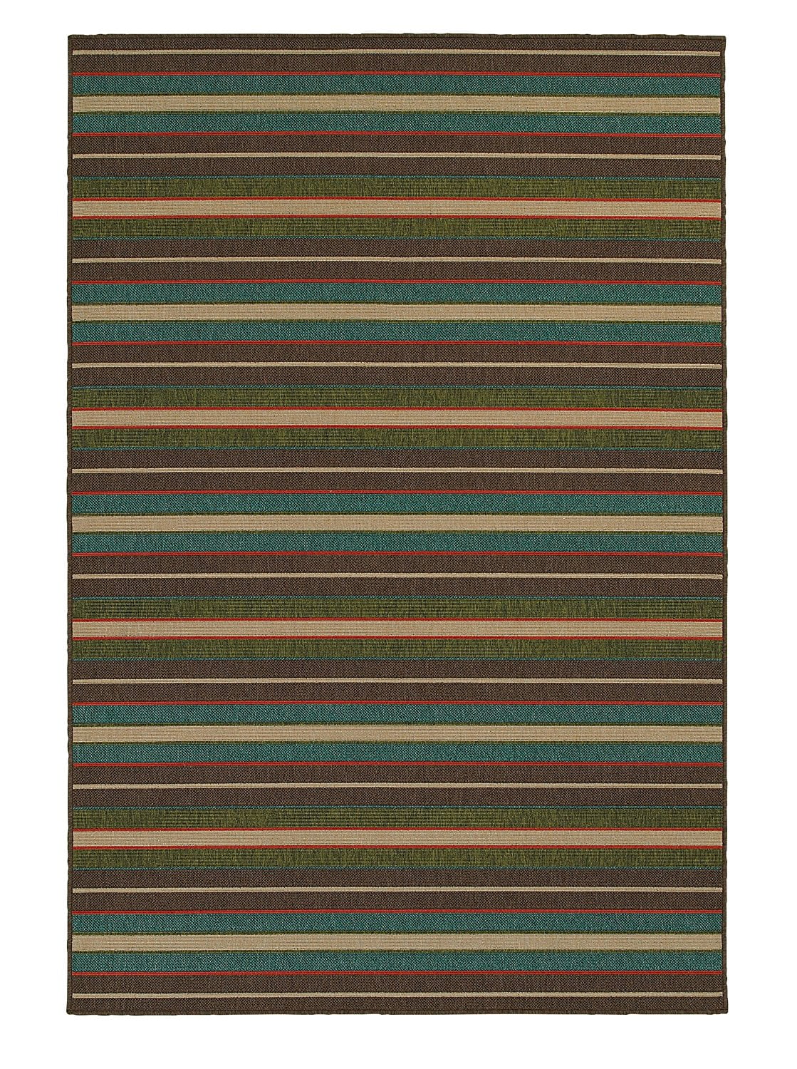 Tommy Bahama Seaside 1307D Brown 2' 3" X 7' 6" Indoor/Outdoor Area