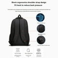 thumbnail image 2 of Sac à Dos pour Homme Grande Capacité Simple Mode Étudiant Cartable Imperméable Multifonction, 2 of 8