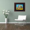 thumbnail image 3 of Trademark Fine Art "I'm Waiting" Canvas Art by Dean Russo, Black Matte, Wood Frame, 3 of 4