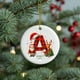thumbnail image 5 of Adornos navideños con letras del alfabeto | 26 colgantes decorativos | Decoración navideña personalizada para hacer tú mismo, 5 of 6