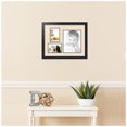 thumbnail image 2 of ArtToFrames Collage Photo Picture Frame with 1 - 8x10 and 2 - 4x6 Openings, Framed in Black with French Creme and Black Mats (CDM-3926-78), 2 of 8