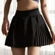 thumbnail image 1 of de tenis pantalón de golf Trajes de corta Transpirable Ropa de cintura alta Chánda de bádminton plisada para mujer , negro, l Fernando falda niña, 1 of 8