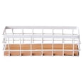 thumbnail image 2 of Cateissary Cesta de almacenamiento duradera de hierro forjado para fácil acceso y cestas de almacenamiento de hierro forjado Almacenamiento y organización del hogar blanco, 2 of 6