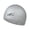 Silver, variant on Silicone Swimming Cap for Adults High Elasticity Comfortable Fit Ideal for Swim Training and Daily Swimwear Use, White