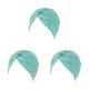 thumbnail image 5 of Guardurnaity Turbante musulmán Hijabs Gorras Sombreros Islámico Transpirable Chemo Headwear verde Type1 NO1, 5 of 6