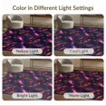 thumbnail image 7 of ODIKA 9'x12' Washable Area Rug Non-Shedding, Easy Care Nebula Motif Sapcerug Arcade Fireworks Anime Cyber Astronaut Playful Expressive for Master Suite, California King, Under Bed, 7 of 7