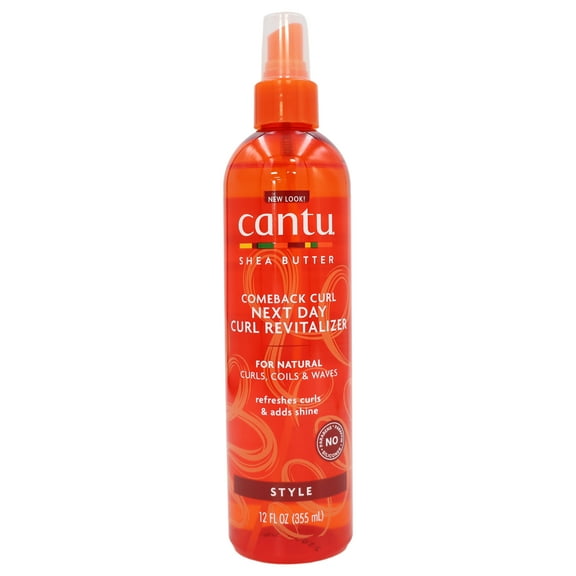 Cantu Shea Butter Comback Curl Next Day Curl Revitalizer, 12 Oz., Pack of 2