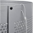 thumbnail image 5 of Global Industrial 641314GY 55 gal Perforated Steel Receptacle with Flat Lid - Gray, 5 of 6