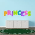 thumbnail image 3 of BABY GIRL - Adhesive Princess Lettering Art Decoration Multicolored Letters Design Removable Vinyl Home Kids Girls Bedroom Wall Decal Sticker 20" x 4", 3 of 5