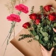 thumbnail image 3 of 5pcs Carnations Decor Artificial Flower Carnations Fake Flowers for Home Party Wedding Decor, 3 of 7