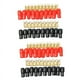 thumbnail image 1 of 20X Terminal de Horquilla de Horquilla Conector Adaptador Enchufe Crimpado Barrera Espadas Cable 4GA, 1 of 5