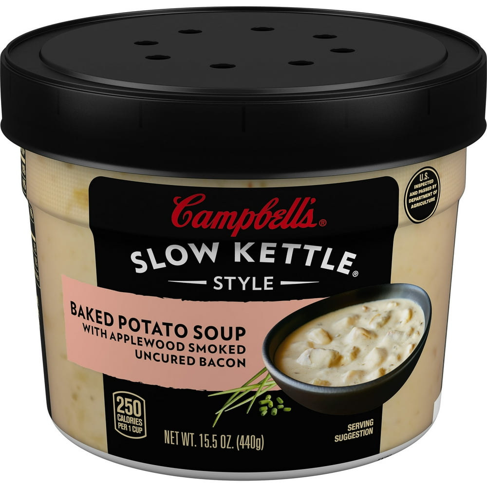 Campbell's Slow Kettle Style Baked Potato with Applewood Smoked Bacon