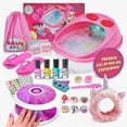 thumbnail image 1 of Kit de día de spa Bubbly Girlz Kids con spa para pies en cascada, 42 unidades, más de 42 unidades, 1 of 6