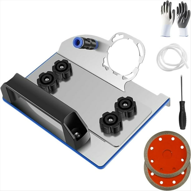 Soporte para Amoladora Angular para Corte de Azulejos A Bisel de 45°, Herramienta para Biselar Azulejos A 45°, Soporte para Amoladora Angular Tipo 100