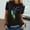 Black, variant on DondPO Tshirts for Women,Graphic Tee Women Shirt Casual Stylish Top Shirts Short Sleeve Shirts,Summer Tops for Women 2024,Deal Of The Day Black L