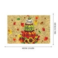 thumbnail image 3 of asddcavvf Thanksgiving Day Decorative Door Mat Bathroom Living Room Welcome Floor Mat, 3 of 3
