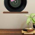 thumbnail image 2 of IFANLANDOR Decorative Vinyl Record Stand Rustic Style Light Brown Wood 1Pack, 2 of 7