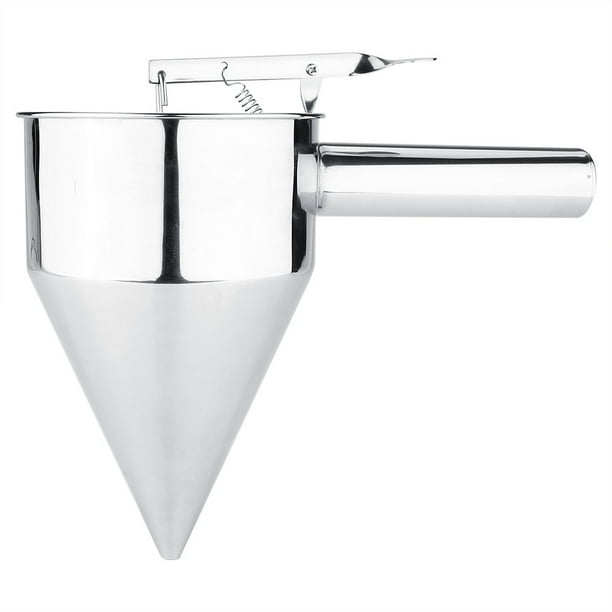 Tebru Funnel set,Stainless Steel Baking Funnel Cake Desserts Cooking