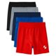 thumbnail image 1 of Shorts deportivos de baloncesto The Children's Place para niños, paquete de 5, 4 años, 1 of 1