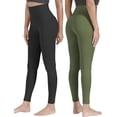 thumbnail image 2 of ZENFLEX High Waisted Leggings for Women Buttery Soft Stretchy Tummy Control Workout Yoga Running Pants One&Plus Size, 2 of 6