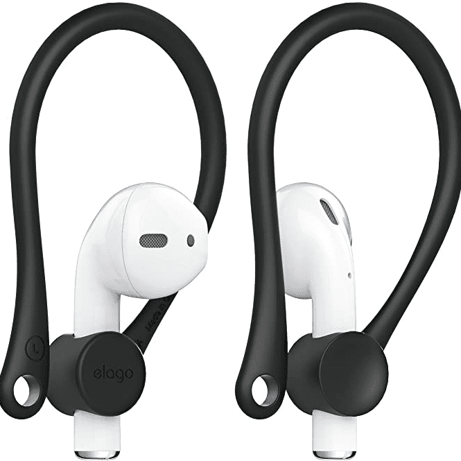 Íncubo Vaca número elago AirPods Ear Hook Designed for Apple Airpods 1 & 2 [ Black ] - AirPods  EarHook hold your AirPods securely. Great for running, jogging and other  fitness activities! - Walmart.com