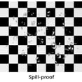 thumbnail image 5 of Oval Tablecloth Black And White Checkered Tablecloth, Modern Plaid Oval Tablecloth, Checkered Tablecloth, Indoor/Outdoor Waterproof Wrinkle Free Durable Gingham Tablecloth For Oval Tables 60 X 84 In, 5 of 6