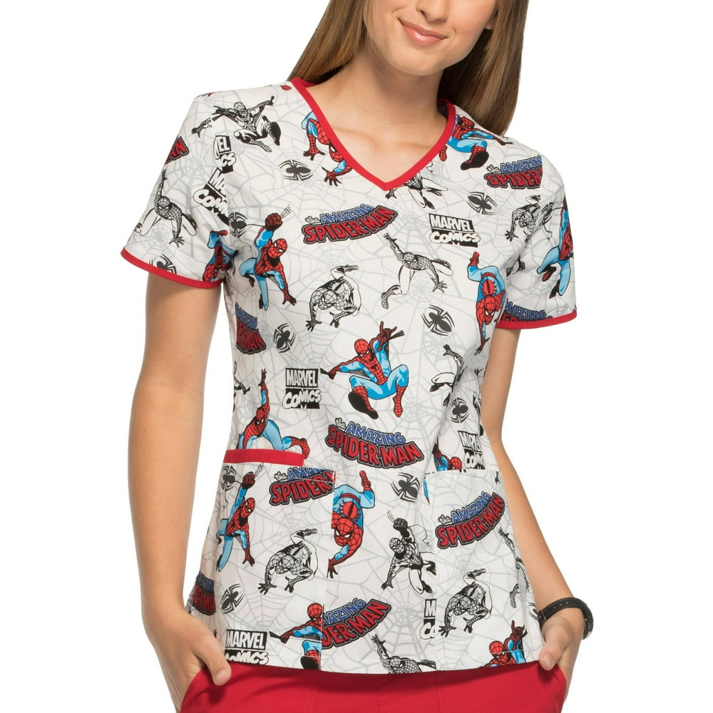 Marvel's Spider Man "Spin a " Fashion Collection Women's Printed