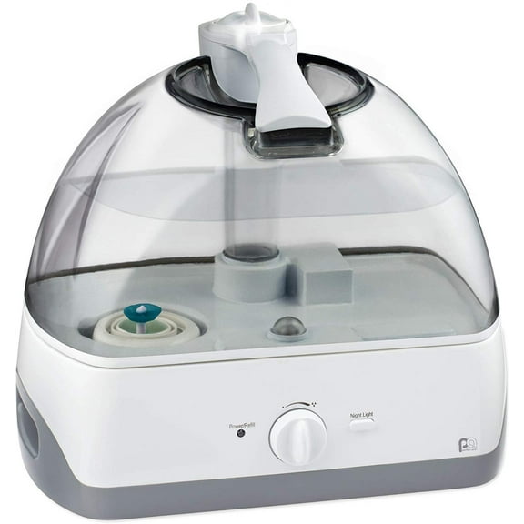 PerfectAire 1.3 Gallon Table Top Micro Mist Humidifier, 1.3-Gallon, White