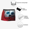 thumbnail image 3 of Fuzoiu Stylish Polar Bear Sunglasses Print Men's Ultra Breathable Underwear,No Riding Up Boxer Briefs with ComfortFlexible Waistband-X-Large, 3 of 5