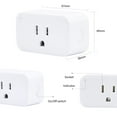 thumbnail image 5 of THIRDREALITY Zigbee Smart Plug 4 Pack, 15A Smart Outlet with Timer Function, ETL Certified, ZigBee Hub Required, 5 of 5