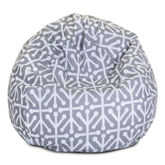 Majestic Home Goods Small Bean Bag Aruba Gray