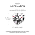 thumbnail image 3 of MULA Original Mother's Day Gift 925 Sterling Silver DIY Charm AAA CZ fit Charm Bracelet for Women Jewelry, 3 of 6