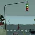 thumbnail image 1 of Model Education Tools Traffic Light Wide Application Education Tools Useful Toys Stop Lights Miniature Signal Lamp Showing Building Accessory Warm Light, 1 of 9